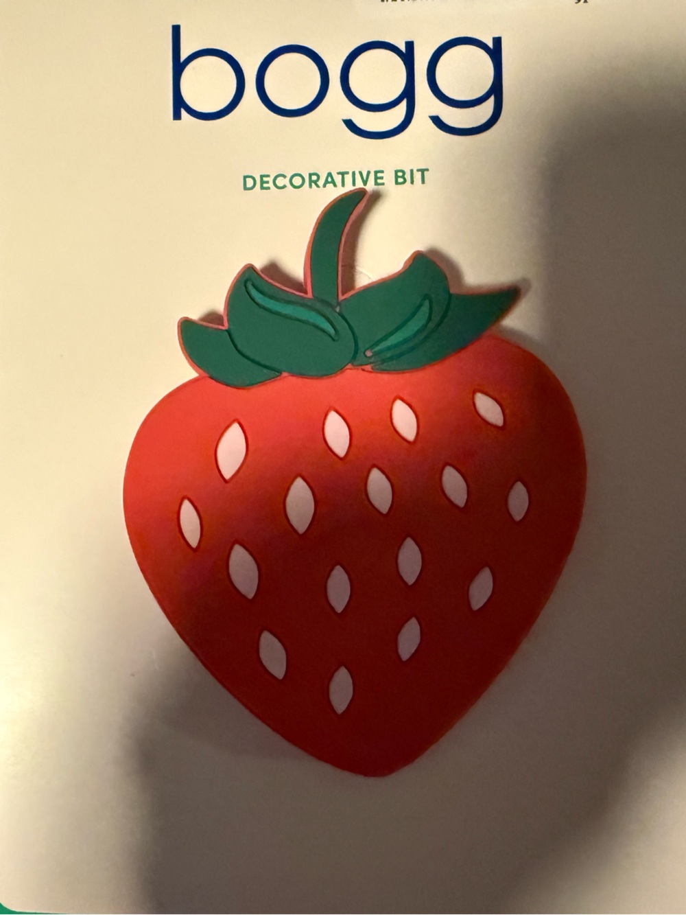 Bogg Strawberry Bit Bag Charm